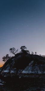 Noche,Oscuro,Silueta,Soledad