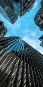 Sky,Building,Miscellanea,Miscellaneous,Bottom View,Skyscrapers