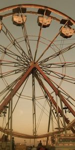 Sky,Cities,City,Ferris Wheel,Attraction