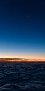 Puesta Del Sol,Cielo,Horizonte,Naturaleza,Nubes