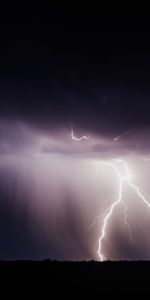 Sky,Clouds,Mainly Cloudy,Overcast,Nature,Lightning,Storm