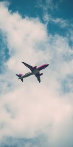 Sky,Clouds,Miscellanea,Miscellaneous,Airplane,Plane