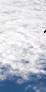 Sky,Clouds,Miscellanea,Miscellaneous,Flight,Helicopter