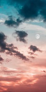 Nuages,Nature,Sky,Lune