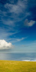 Nature,Nuage,Clairière,Pré,Côte,Sky,Polyana,Océan,Terre