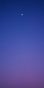 Sky,Evening,Moon,Minimalism,Gradient