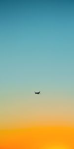 Sky,Flight,Plane,Airplane,Minimalism