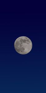 Sky,Full Moon,Night,Moon,Minimalism