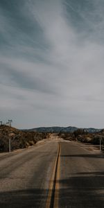 Asphalte,Balisage,Route,Nature,Sky,Horizon