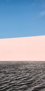 Sky,Horizon,Nature,Sand,Waves