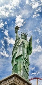 Statue De La Liberté,Sky,Objets,Paysage