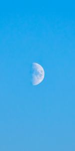 Sky,Lune,Minimalisme