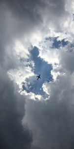 Sky,Miscellanea,Bottom View,Miscellaneous,Airplane,Plane