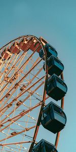 Sky,Miscellanea,Miscellaneous,Light Bulbs,Booths,Stall,Ferris Wheel,Attraction