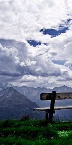 Nuages,Sky,Montagnes,Paysage