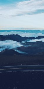 Nature,Route,Nuages,Sky,Montagnes