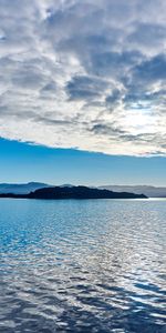 Sky,Mountains,Clouds,Nature,Sea