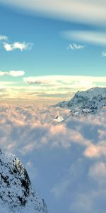 Sky,Mountains,Landscape