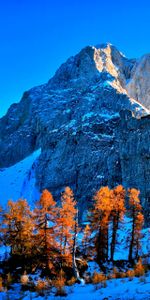 Sky,Mountains,Mountain Landscape,Kranjska Gora,Slovenia,Nature,Snow