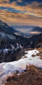 Cielo,Montañas,Nieve,Naturaleza,Italia