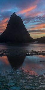 Naturaleza,Cielo,Montañas,Mar,Roca,Reflexión