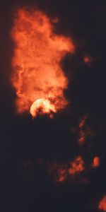 Sky,Night,Clouds,Dark,Moon