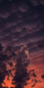 Sky,Night,Clouds,Nature,Porous,Dark