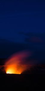 Sky,Night,Starry Sky,Nature,Volcano