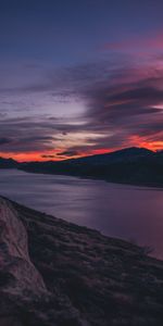 Cielo,Montañas,Naturaleza,Puesta Del Sol,Ríos