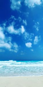 Sky,Sea,Horizon,Coast,Nature,Clouds,Beach