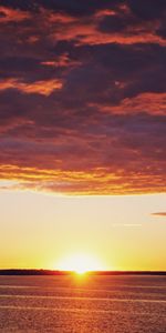 Horizon,Nature,Coucher De Soleil,Sky,Mer