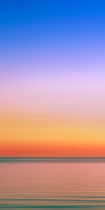 Sky,Sea,Horizon,Sunset,Minimalism