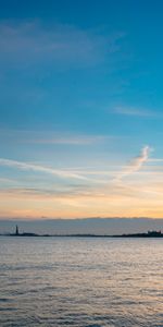 Sky,Sea,Sunset,Horizon,Glare,Nature