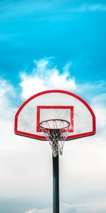 Sky,Shield,Basketball Hoop,Basketball Ring,Sports,Basketball,Grid