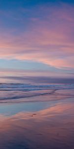 Sky,Shore,Bank,California,Nature,Ocean,Beach