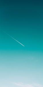 Cielo,Avión,Pista,Rastro,Minimalismo