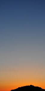 Sky,Twilight,Dark,Dusk,Hill,Minimalism,Gradient