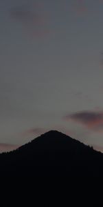 Montagnes,Retour Au Début,Sommet,Nature,Sky,Crépuscule,Silhouette