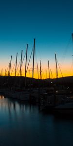 Naturaleza,Puesta Del Sol,Cielo,Atracar,Muelle,Barcos