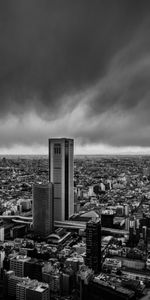 Skyscrapers,Bw,Cities,City,Chb