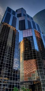 Штаты,Chicago,Чикаго,Небоскребы,Hdr,Сша (Usa),Сша,Америка,Дома,Город,Города