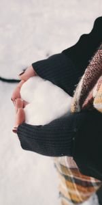 Snow,Heart,Scarf,Hands,Love