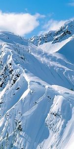 Snow,Landscape,Mountains