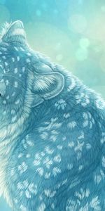 Snow Leopard,Leopard,Irbis,Art