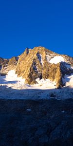 Snow,Mountain,Top,Shadow,Vertex,Nature,Landscape