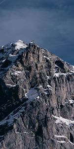 Snow,Mountain,Vertex,Top,Landscape,Nature