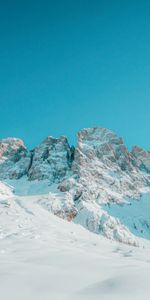 Snow,Rocks,Nature,Winter,Landscape