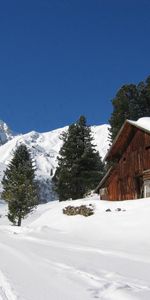 Snow,Ski Resort,Nature,House