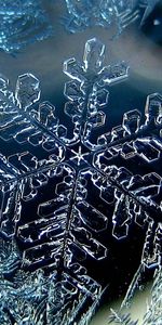 Snowflakes,Patterns,Macro,Ice,Winter,Form