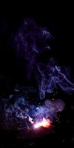 Sparks,Coloured Smoke,Abstract,Dark,Smoke,Colored Smoke